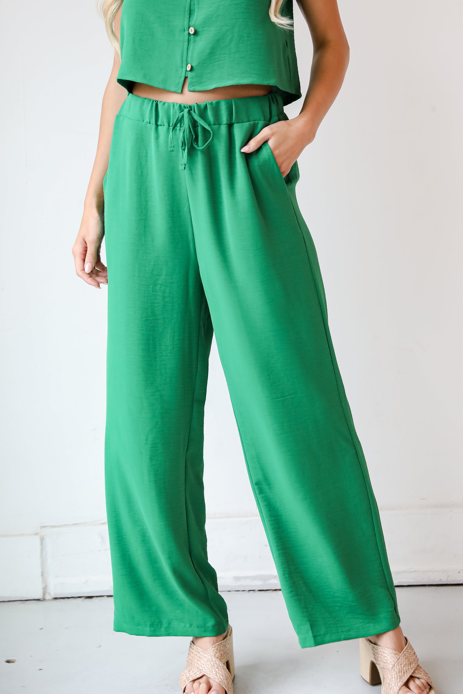 Cute Possibilities Green Pants KA7