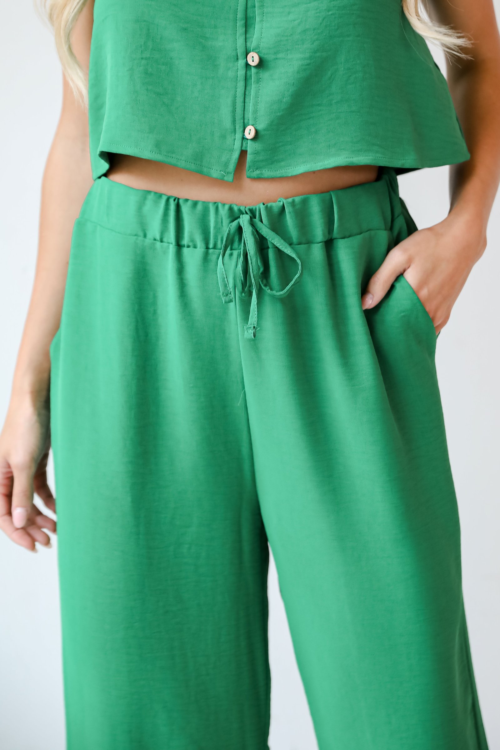 Cute Possibilities Green Pants KA7