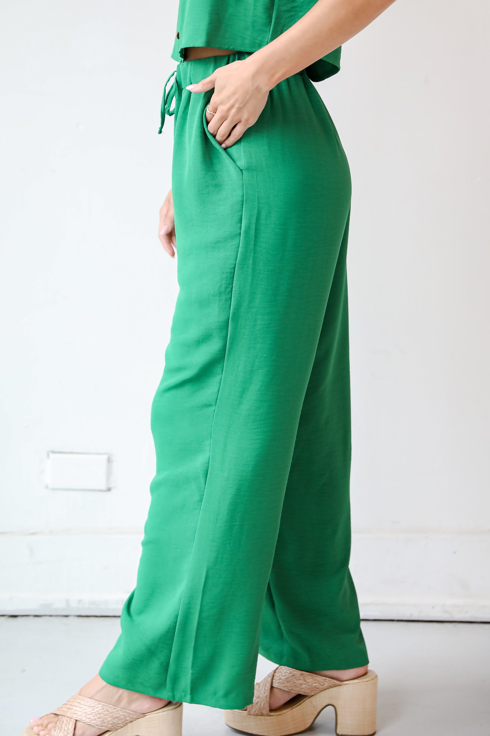 Cute Possibilities Green Pants KA7